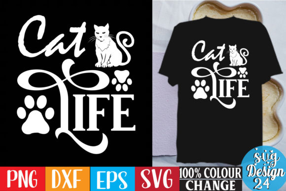 Download Cat Life Free Cat Free Svg Design Free - Design Collection