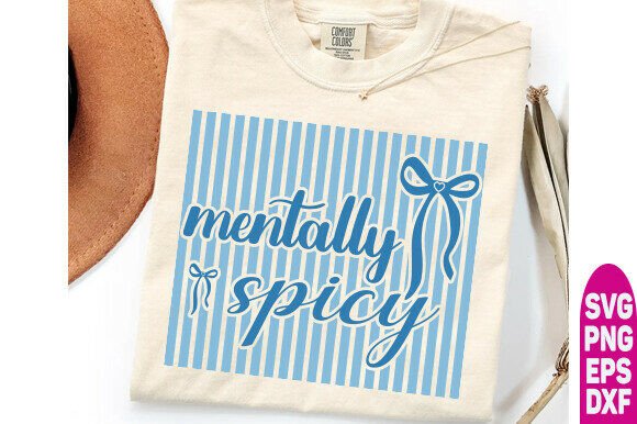 Download Mentally Spicy Typography Design, Retro - Design Collection