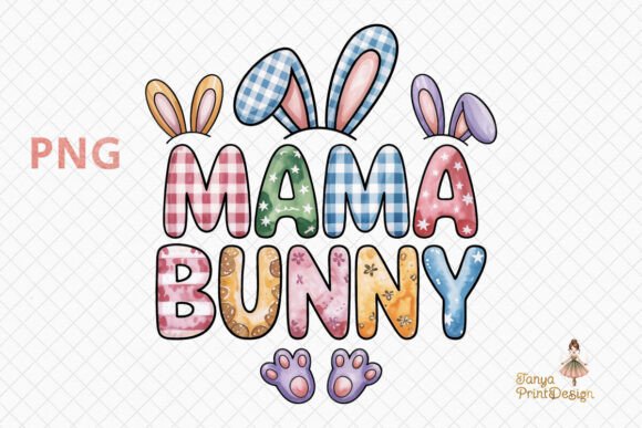 Download Mama Bunny Easter Clipart PNG Design - Design Collection