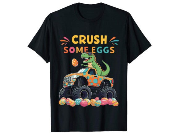 Download Crush Some Eggs Easter T-Shirt Design - Design Collection