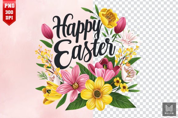 Download Happy Easter Sublimation Clipart Design - Design Collection