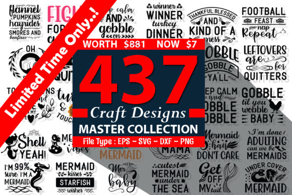 Download The Master Collection of Craft Designs Bundle - Design Collection