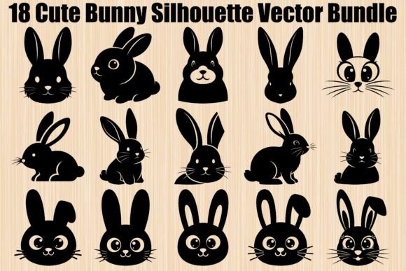 Download Cute Bunny SVG Bundle - Bundle Collection