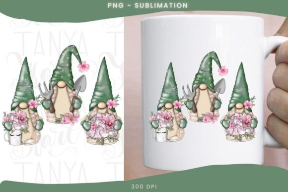Download Spring Gnome Png | Sublimation Design - Design Collection