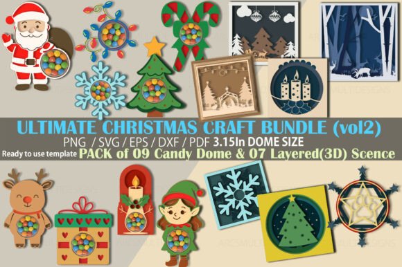 Download Ultimate Christmas Craft Bundle - Bundle Collection