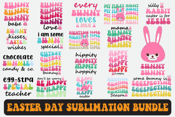 Download Easter Day Svg Sublimation Design Bundle - Design Collection