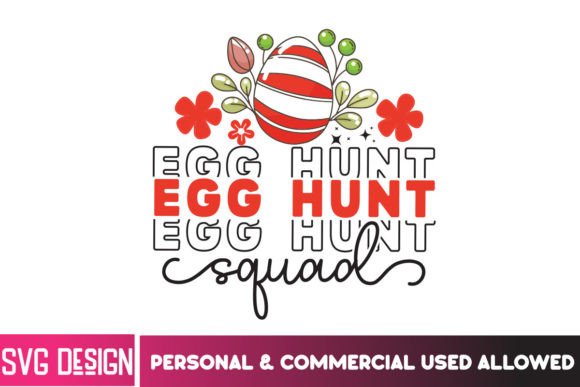 Download Egg Hunt Squad SVG,Easter Day SVG Design - Design Collection