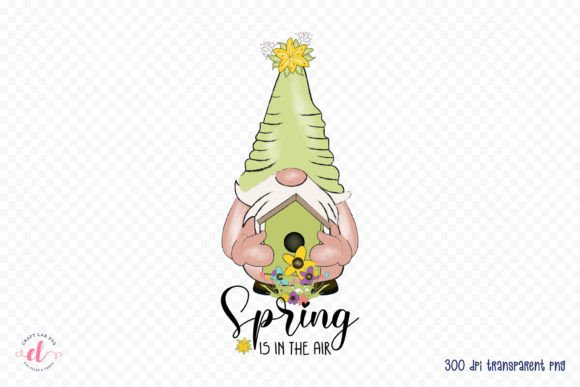 Download Spring Gnome PNG Sublimation Design - Design Collection