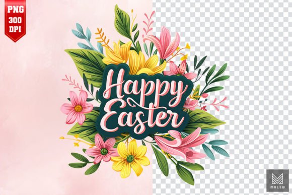 Download Happy Easter Sublimation Clipart Design - Design Collection