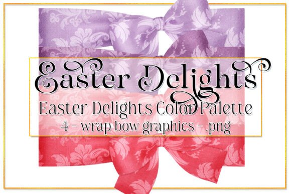 Download Easter Graphics, Flora Wrap Bow Graphics - Premium Resources