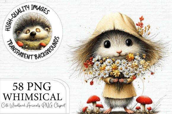 Download Whimsical Cute Woodland Animals PNG - Premium Resources