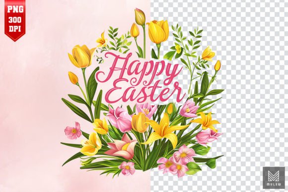 Download Happy Easter Sublimation Clipart Design - Design Collection