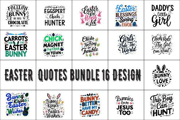 Download Easter Quotes Bundle - Bundle Collection