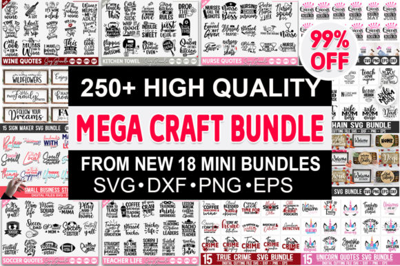 Download The Mega Craft Bundle - Bundle Collection