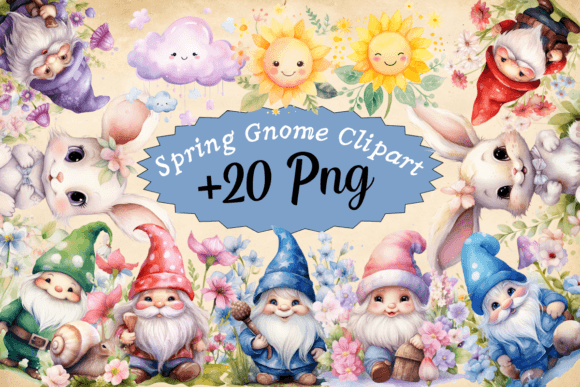 Download Spring Gnome Clipart - Spring gnome clipart Collection