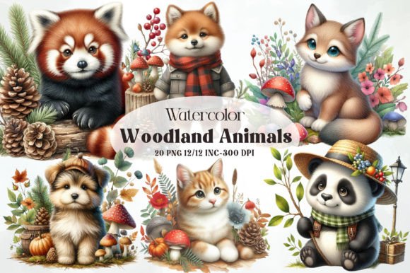 Download Cute Woodland Animals PNG Clipart - Woodland animals png Collection
