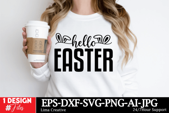 Download Hello Easter SVG DEsign - Design Collection