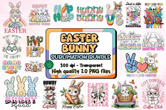 Download Easter Bunny Sublimation Bundle - Bundle Collection