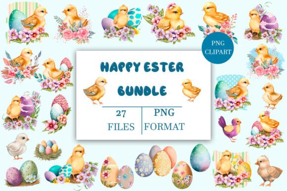 Download Happy Easter Bundle Sublimation Design - Design Collection